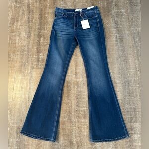 KanCan Dark Blue Flare Jeans